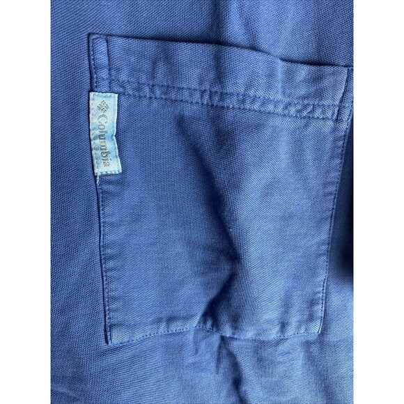 NWT Columbia Sportswear Men's Size XL Short Sleeve Pocket T-Shirt Blue Biowash - Picture 6 of 9